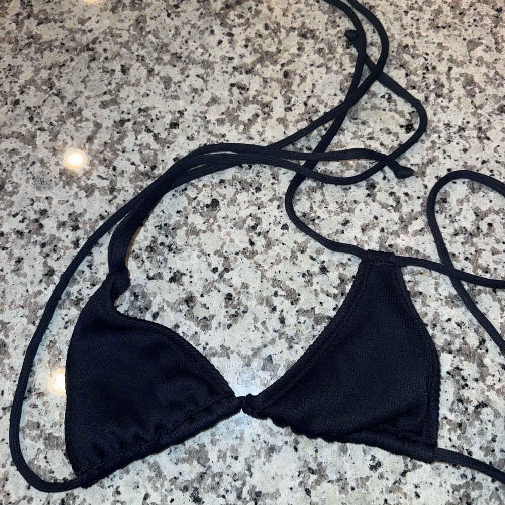 Black Kulani kini Bikini Top